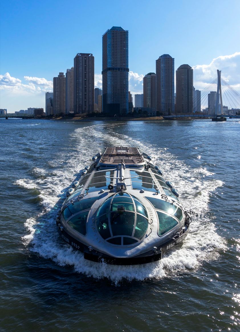 Hotelana Cruise on the Sumida River